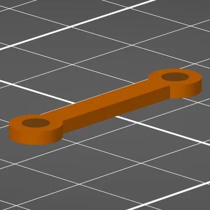 HO Drawbar .900'' double-stack   