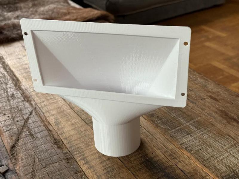 Abluft 75mm Laser Kellerfenster   