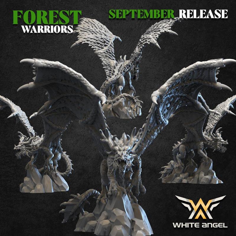 FOREST DRAGON - FOREST WARRIORS (SEPTEMBER 2024 RELEASE) (FOREST ELF)