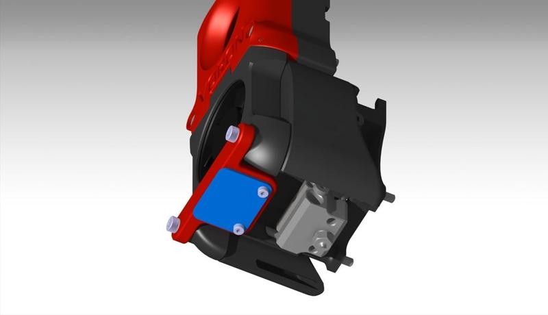 Voron Afterburner Adafruit ADXL345 Mount