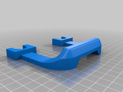 CR-6 se bed handle (silicone adapted)