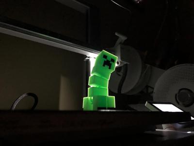 Articulated Minecraft Creeper