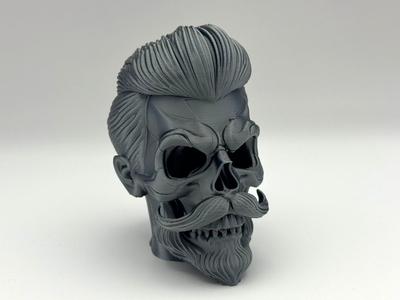 Stylish Skull Bust