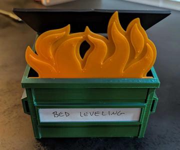 Little Dumpy with a front title plate holder   