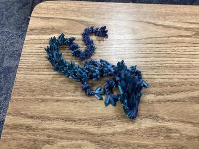 articulated crystal dragon   