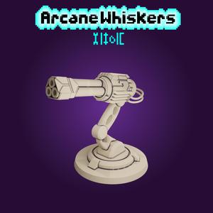 Machine gun sentry turret