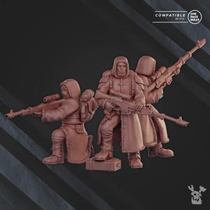 Frostborn Division Snipers Squad