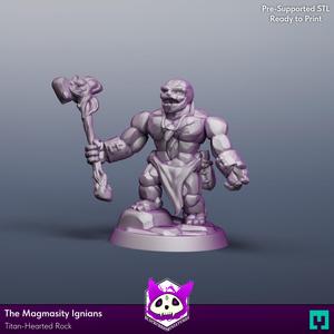 The Magmasity Ignians - Titan-hearted Rock