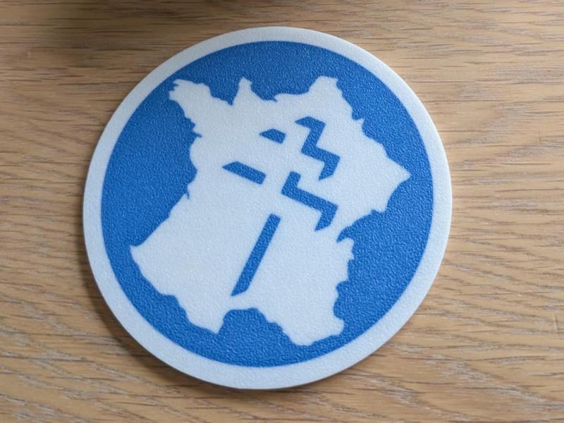 Coaster - 2nd Armored Division