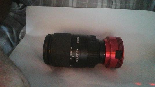 Sony Amount to Zwo asi with 12.5 mm back focus