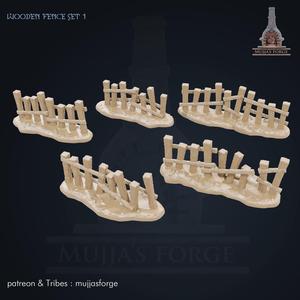 Wooden fence set 1 - FFST&P