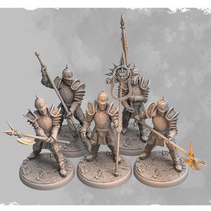 Khra - The Black Halberdiers