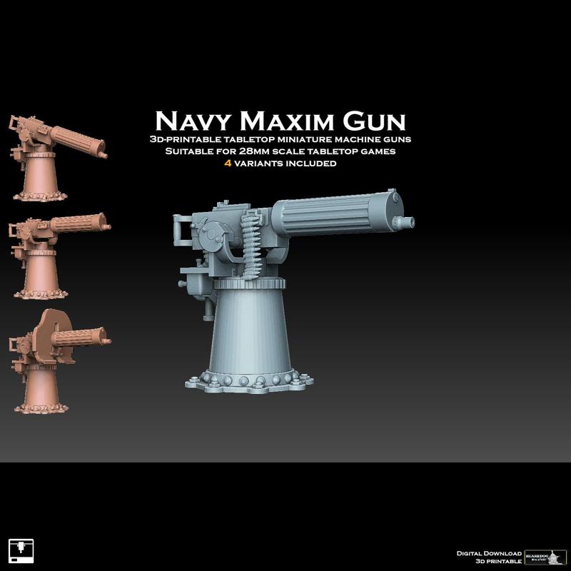 Navy Maxim Gun