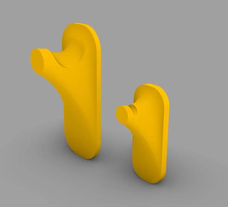 single hook - small key hook   