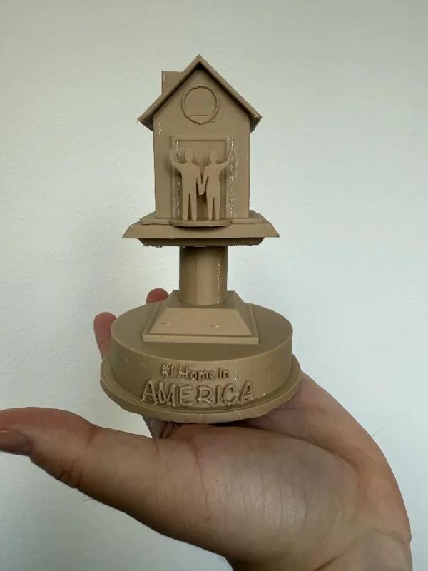 Ryan Trahan 50 States AirBnb Trophy   
