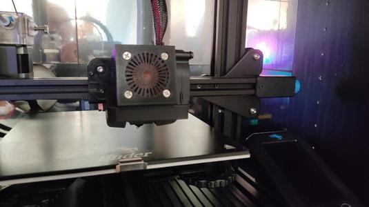 Tapa para Satsana Ender 3 V2 4010/4020 + 5015 Fan Duct with BLTouch