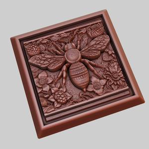 Bee Animal 3D Model for CNC Router Laser & 3D Printer