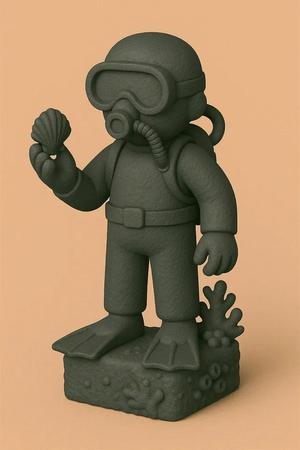 Cute lil' Diver   