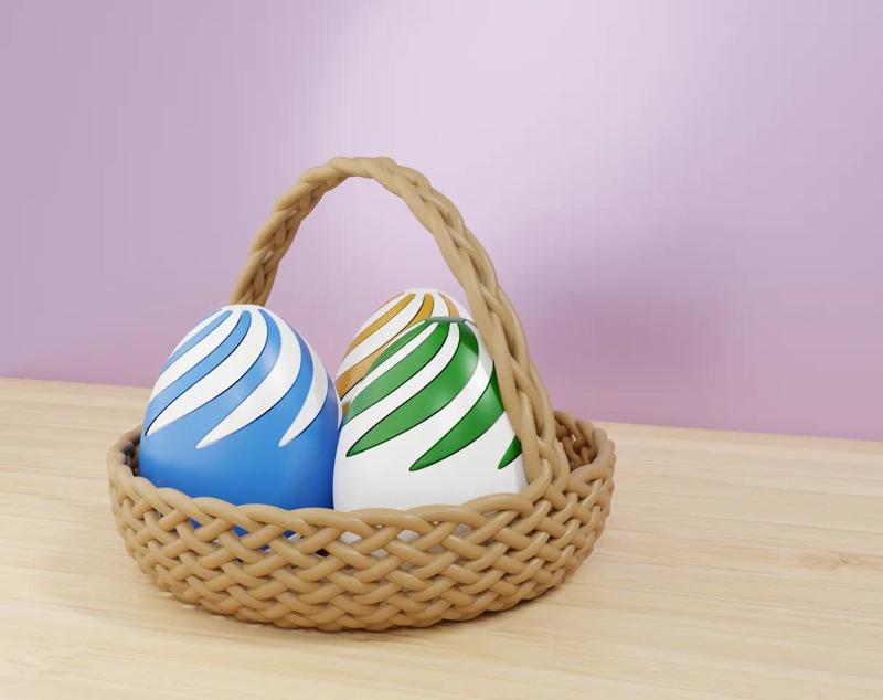 Woven Basket – Versatile Decoration   