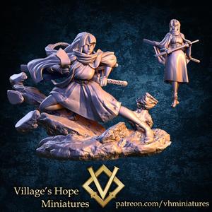 Onmyoji samurai girl