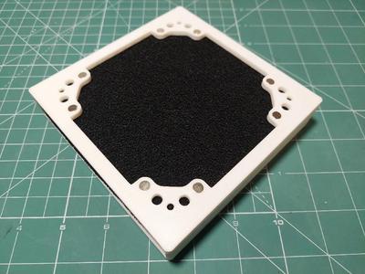Magnetic air filter solution for Prusa enclosures   
