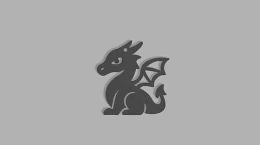 Keychain Dragon   
