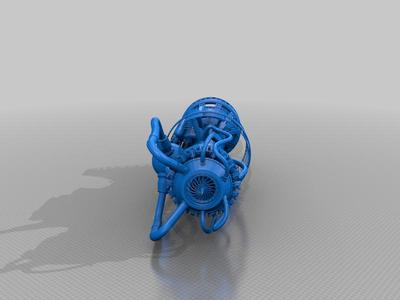 rocket engine - gubbins