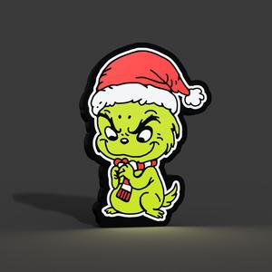 Baby Grinch Lightbox LED Lamp