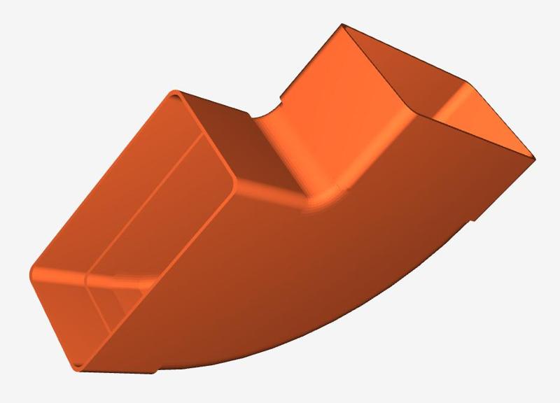Rectangle Ventilation 110x55mm Parts
