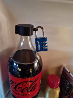 Hands of my Cola. Bottle_Lock