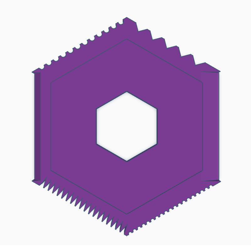 Hexagon Ice Scraper
