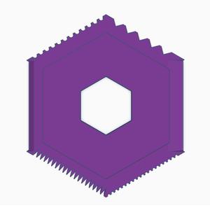 Hexagon Ice Scraper