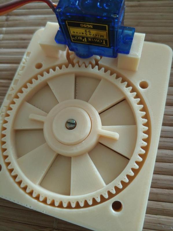 Servo fan cool door 60*60  