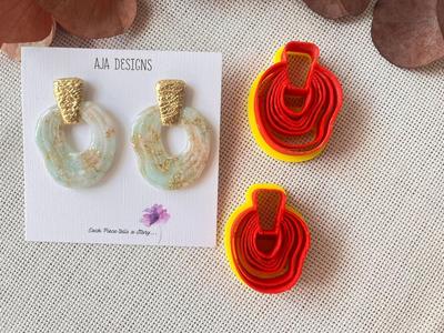 Polymer Clay Earring Mold 72