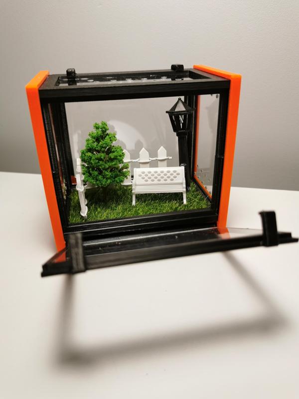 MINI TERRARIUM Two-doors ( 10x6,5x10 cm)