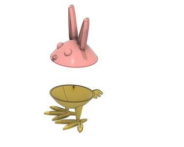Easter Egg Hat & Stand