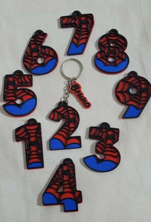 Spiderman numbers 1 to 9