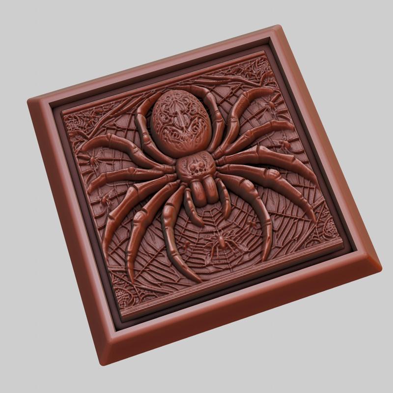 Spider Animal 3D Model for CNC Router Laser & 3D Printer