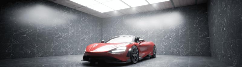 MCLAREN SPIDER CAR MODEL