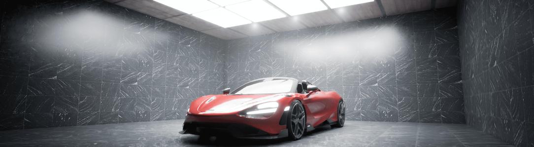 MCLAREN SPIDER CAR MODEL