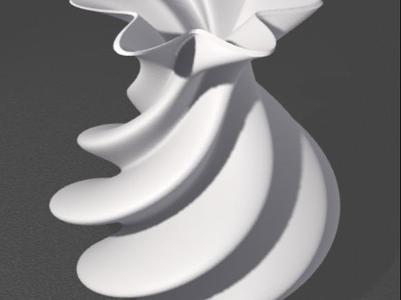 Spiral Flower Vase