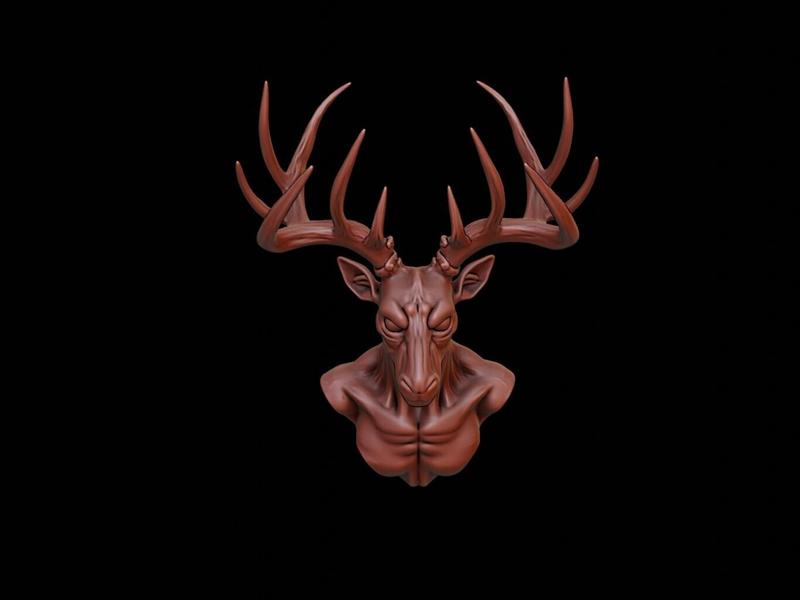 Wendigo Beast Bust