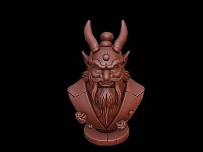Tengu Beast Bust