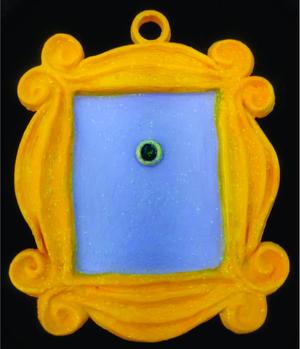 Keychain "Yellow Frame" from Friends series