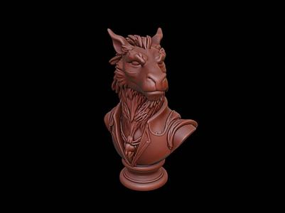Griffin Beast Bust