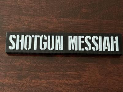 Shotgun Messiah 80's Band Sign