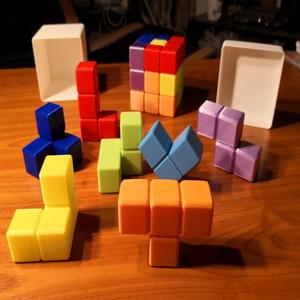BIG SOMA CUBE PUZZLE GAME