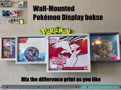 Pokémon Wall Display for Sealed Boxes 