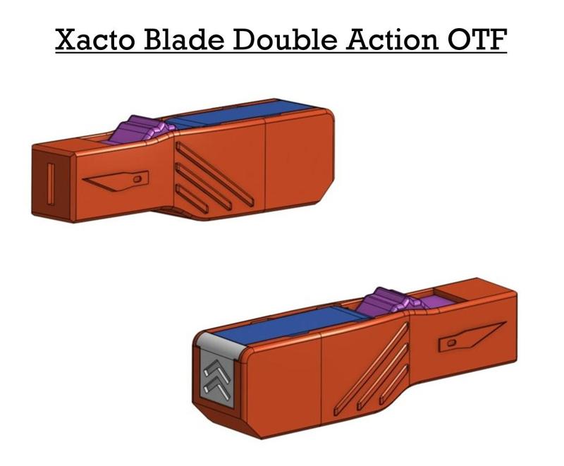 Xacto Blade Double Action OTF