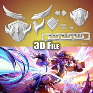 Accessories Lux Soul Fighter League of Legends STL files